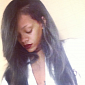 Photo of the Day: Rihanna Debuts Grey Hair