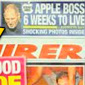 Steve Jobs Visits Cancer Clinic, Physicians Quoted by Tabloid Saying He Has Six Weeks Left