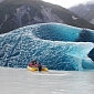 Picture of the Day: Iceberg Flips Over, Shows People Its Deep Blue Bottom