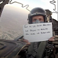 Pilot Sends Brother Wedding Message from Afghanistan – Video