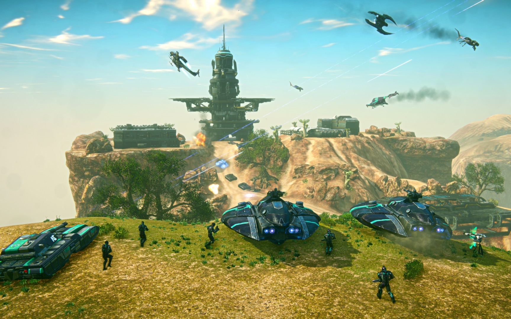 Planetside 2 Runs At A Solid 30fps On Ps4 Sony Confirms