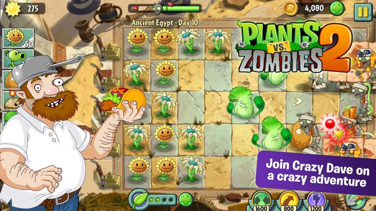 Plants Vs Zombies 2 For Android Out Now On Google Play Free Download