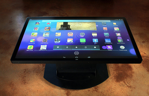 Platform 46 Is A Huge Android Tablet, Coffee Table Tablet Android