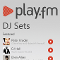 Play.fm Music Streaming Service for DJ Mixes on Windows Phone 7