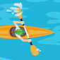 Play the Canoe Slalom Google Doodle Game
