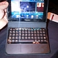 PlayBook Keyboard Case and Docking Station Demoed