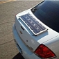 Police Officers Use Solar-Powered Cars to Fight Crime