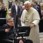 Pope Benedict Meets Stephen Hawking