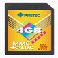 Pretec Launches 4GB MMC Plus 266X