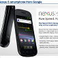 Pricing and Availability of Nexus S in the UK Unveiled