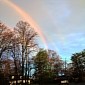 Quadruple Rainbow Caught on Camera Shinning Bright in the Sky
