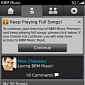 RIM Releases Updated BBM Music Application