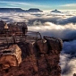 Rare Weather Event Fills Grand Canyon with Dense Fog – Photo Gallery
