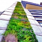 Recently Completed Living Wall Stands 300 Feet (92 Meters) Tall