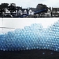 Recycled Bottle Street Art to Boost Water Preservation