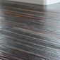 Recycled Leather Belts Turned into Eco-Friendly Flooring