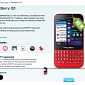 Red BlackBerry Q5 Now Available at UK’s The Carphone Warehouse