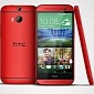 Red HTC One M8 Arrives at O2 UK on August 4