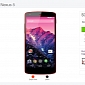 Red Nexus 5 Now Available at TELUS Canada Too