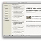 Reeder Goes Free for Mac OS X and iPad