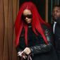 Rihanna Goes Back to Long Hair, Is Still Red Hot