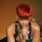 Rihanna Goes Redhead