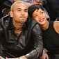 Rihanna Ignores Chris Brown on Valentine’s Day
