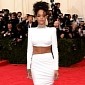 Rihanna Is White Hot, Shows a Lot of Skin at MET Gala 2014 – Photo