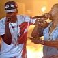 Rihanna Joins Jay-Z, Kanye West on Stage in London