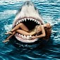 Rihanna Poses with Sharks for Harper’s Bazaar, March 2015 - Gallery