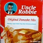 Robbie Williams Celebrates Pancake Day with Own Brand of Pancake Mix Called “Uncle Robbie”