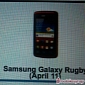 Rugged Samsung Galaxy Rugby Coming to Rogers on April 11