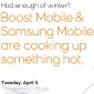 Rumor Mill: Boost Mobile Preps Samsung Galaxy Prevail for April