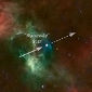 Runaway Stars Imaged in the Tarantula Nebula
