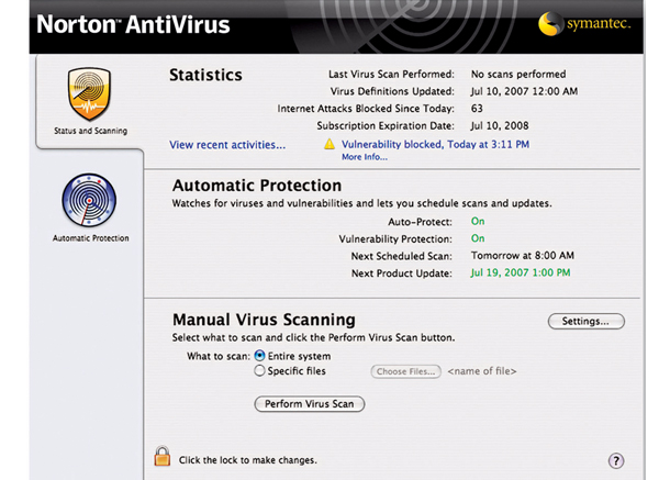 is norton antivirus good for mac
