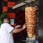 Russian Shawarma Chef Displays Dancing Skills