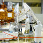 SAC-D Spacecraft Gets Its Thermal Blankets