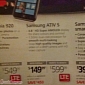 Samsung ATIV S Priced at $600/€465 Outright at Rogers