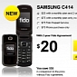 Samsung C414 Lands at Fido for $20 (15 EUR) with Contract
