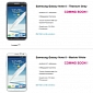 Samsung GALAXY Note II Now on “Coming Soon” at T-Mobile USA