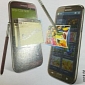 Samsung GALAXY Note II Spotted in Brown and Red Colors