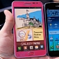 Samsung GALAXY Note in Pink Shows Up at CeBIT 2012
