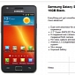 Samsung GALAXY S II Goes Cheaper in the UK via Three