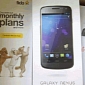 Samsung Galaxy Nexus Goes Live at Fido Ahead of Launch