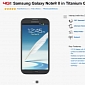 Samsung Galaxy Note II Now Available at Verizon