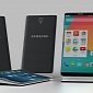 Samsung Galaxy S5 Concept Features a Thin Body, Flexible Display