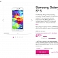 Samsung Galaxy S5 Now on Pre-Order at T-Mobile