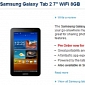 Samsung Galaxy Tab 2 (7.0) Lands in the UK for £199 ($320 or €245)