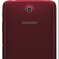 Samsung Galaxy Tab 3 7.0 in Garnet Red Arrives in the US, February 2