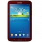Samsung Galaxy Tab 3 Garnet Red Arrives at Amazon Just in Time for Valentine’s